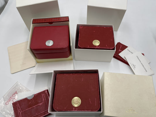 OMEGA Empty Box 3-Piece Set Unisex
