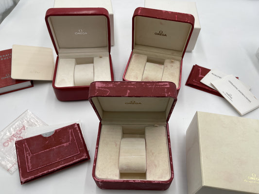OMEGA Empty Box 3-Piece Set Unisex