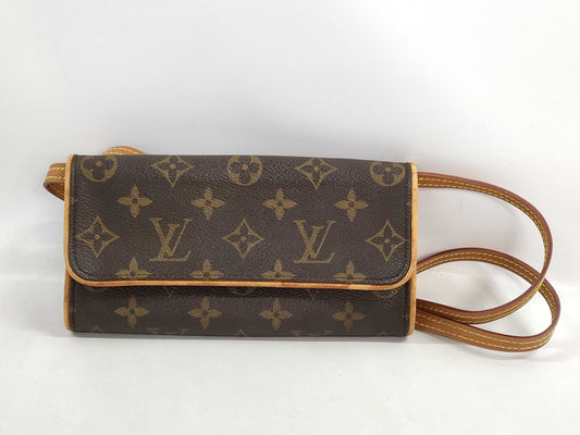 LOUIS VUITTON Monogram Pochette Twin Shoulder Bag M51854 Shoulder Bag