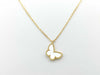 Van Cleef&Arpels Sweet Alhambra Papillon Mother-of-Pearl YG Au750 3.0g Necklace