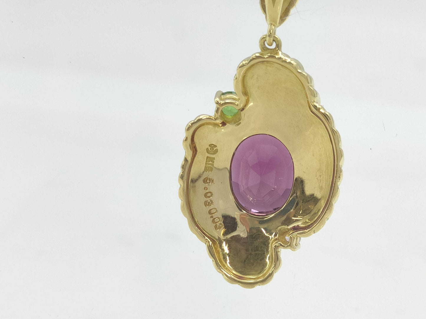 TASAKI G5.03ct D0.03ct K18 13.3g Necklace