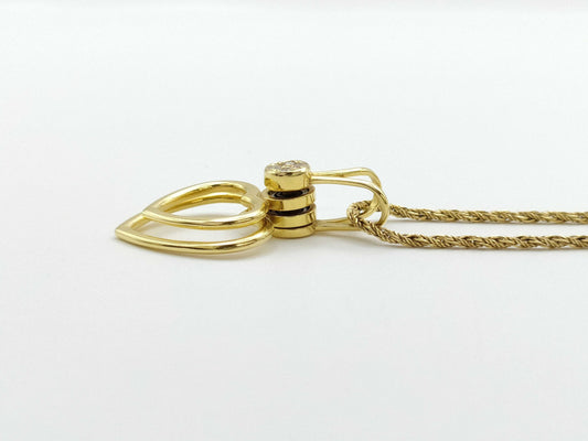 WALTHAM Swing Diamond 750 11.2g Necklace