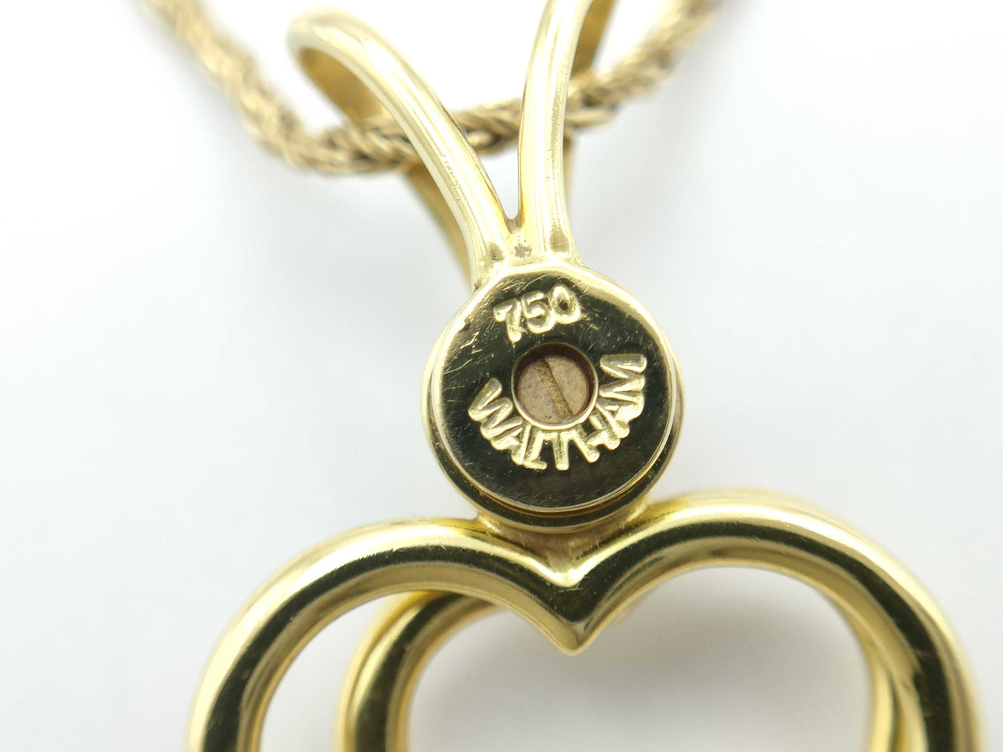 WALTHAM Swing Diamond 750 11.2g Necklace