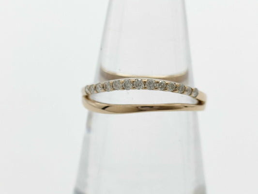 Vendome Aoyama D0.14ct K18 2.4g Ring