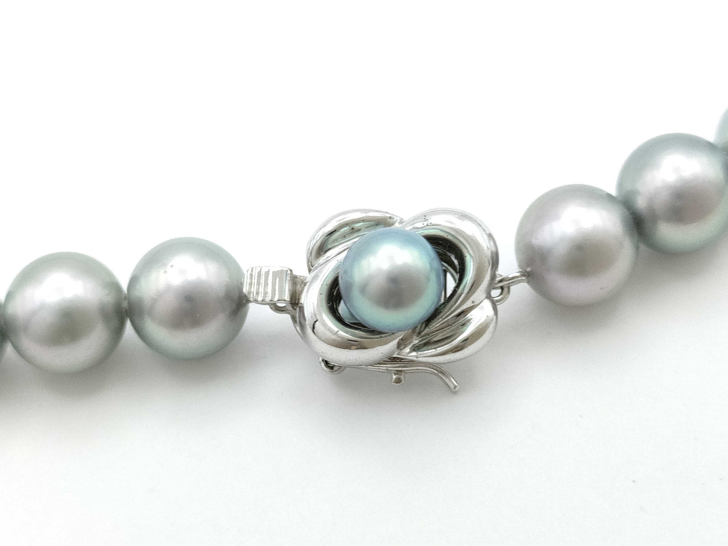 TASAKI Pearl Diameter Approx. 8.0-8.3mm SV 40.0g Necklace