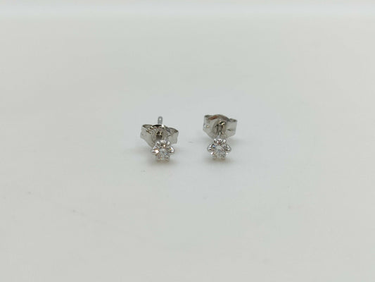 TASAKI D0.05/0.05ct Pt900 0.6g Earrings