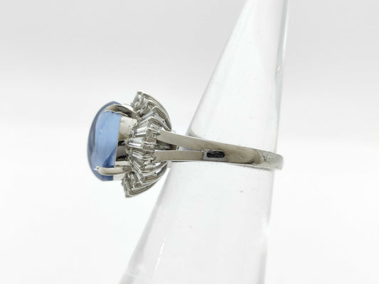 TASAKI SS7.81ct D1.17ct Pt900 10.0g Ring