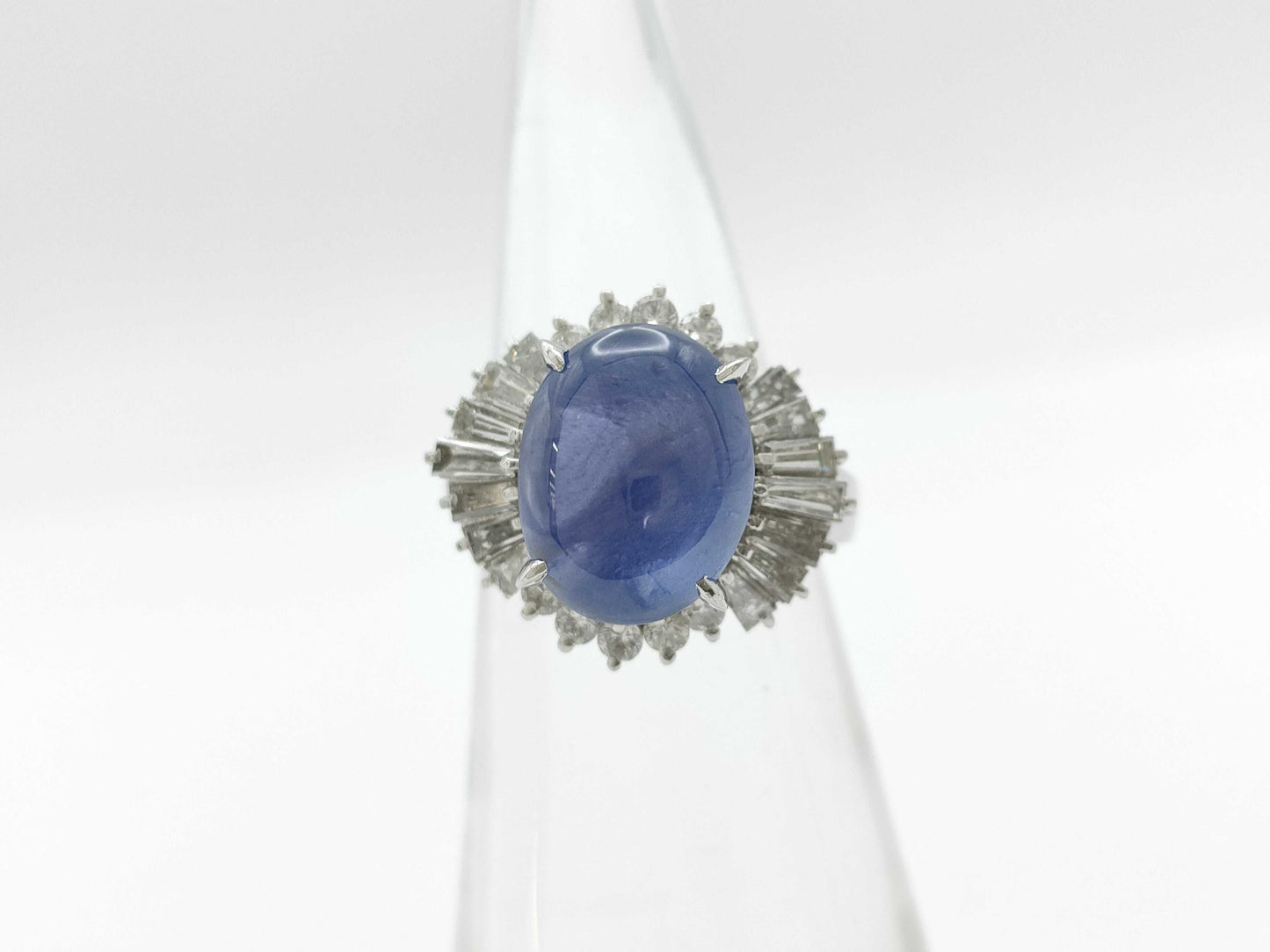 TASAKI SS7.81ct D1.17ct Pt900 10.0g Ring