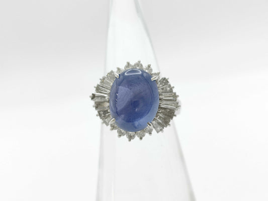 TASAKI SS7.81ct D1.17ct Pt900 10.0g Ring