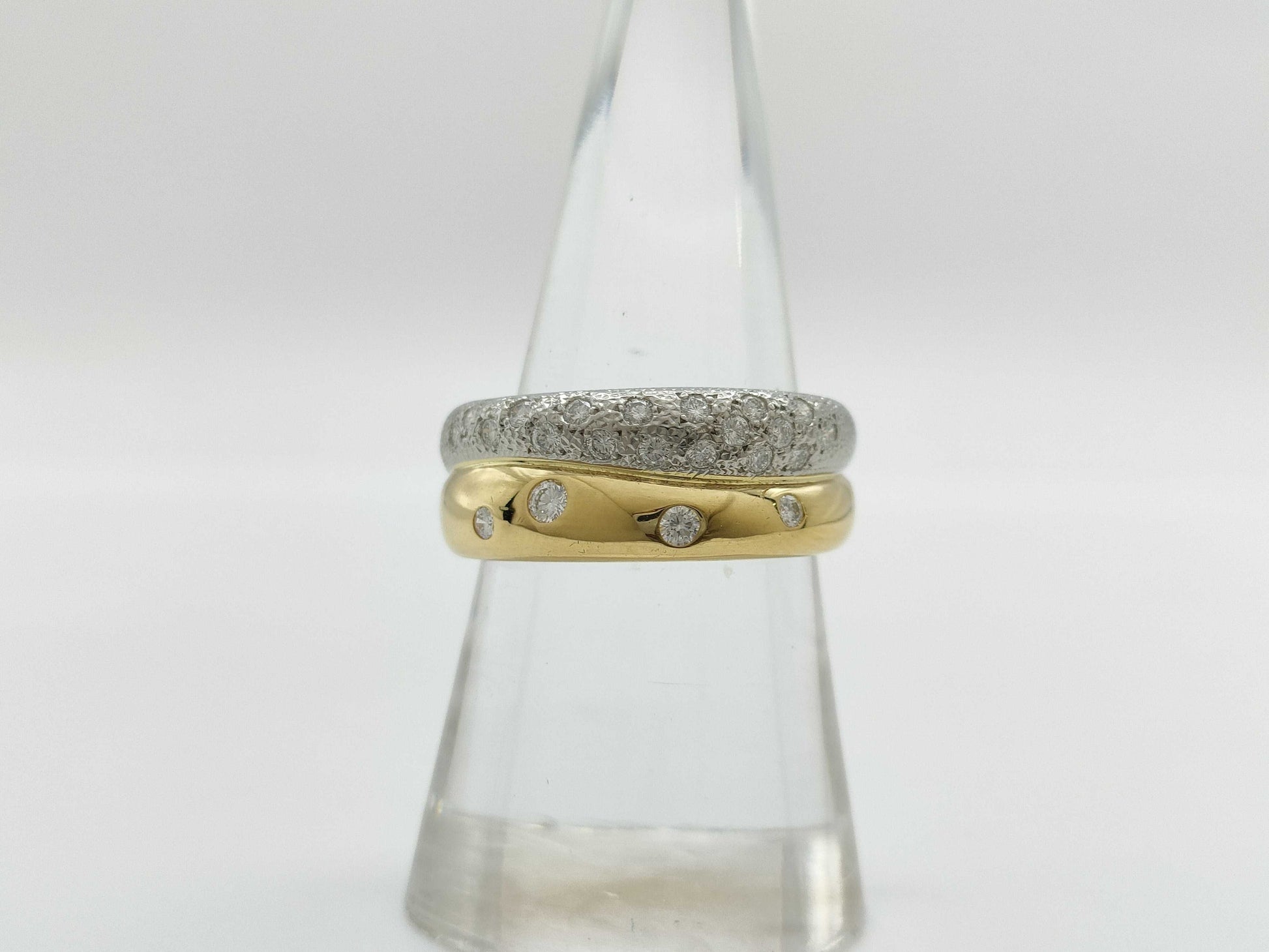 TASAKI D0.29ct K18/Pt900 8.7g Ring