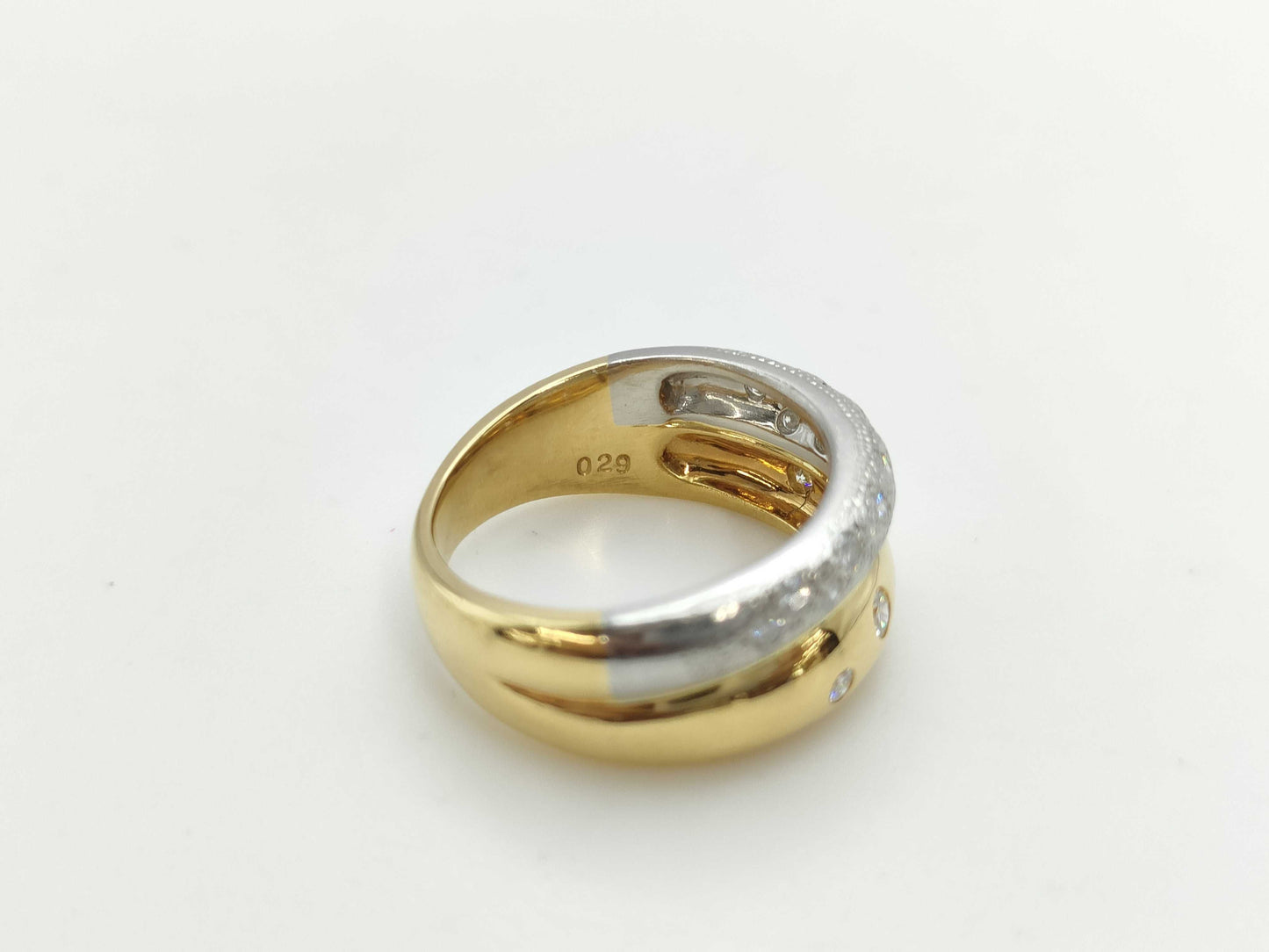 TASAKI D0.29ct K18/Pt900 8.7g Ring