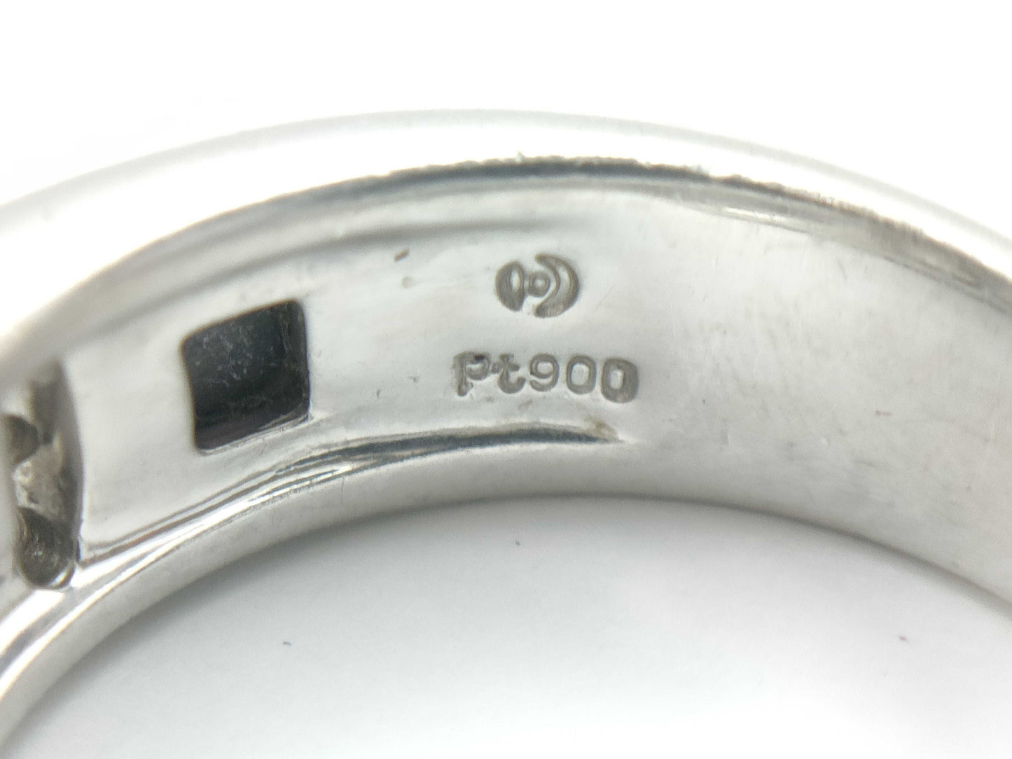 TASAKI Black Shell D0.09ct Pt900 12.1g Ring