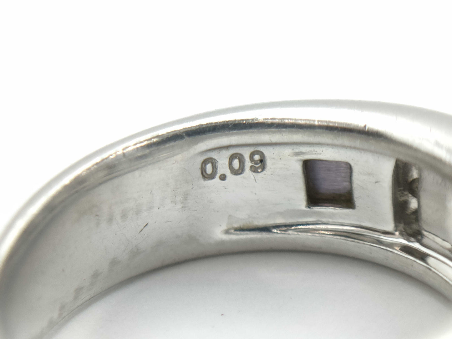 TASAKI Black Shell D0.09ct Pt900 12.1g Ring