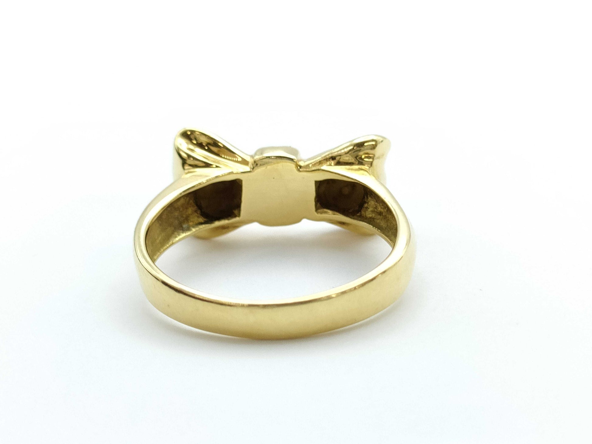 Tiffany&Co. Ribbon YG 750 5.2g Ring