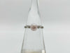 Vendome Aoyama Pearl Diameter Approx. 6.0mm Transparent Stone K18WG 2.0g Ring