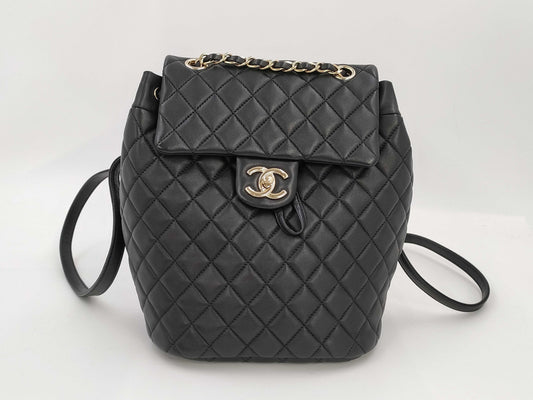 CHANEL CHANEL Lambskin Rucksack Rucksack