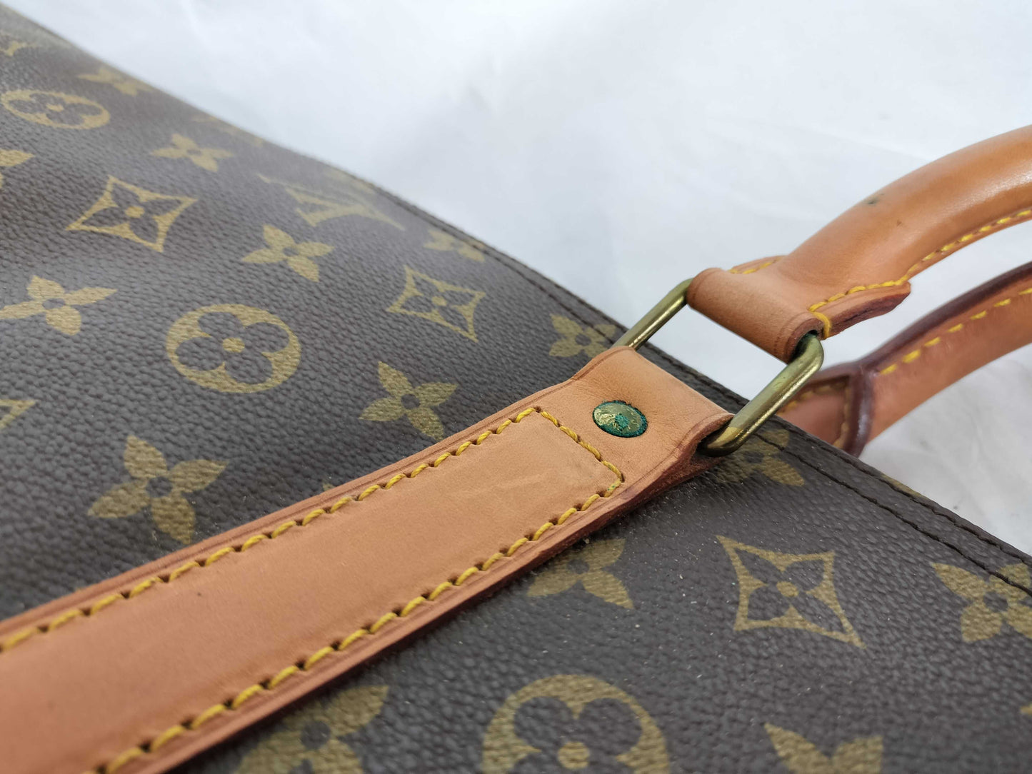 LOUIS VUITTON Monogram Keepall 60 Boston Bag
