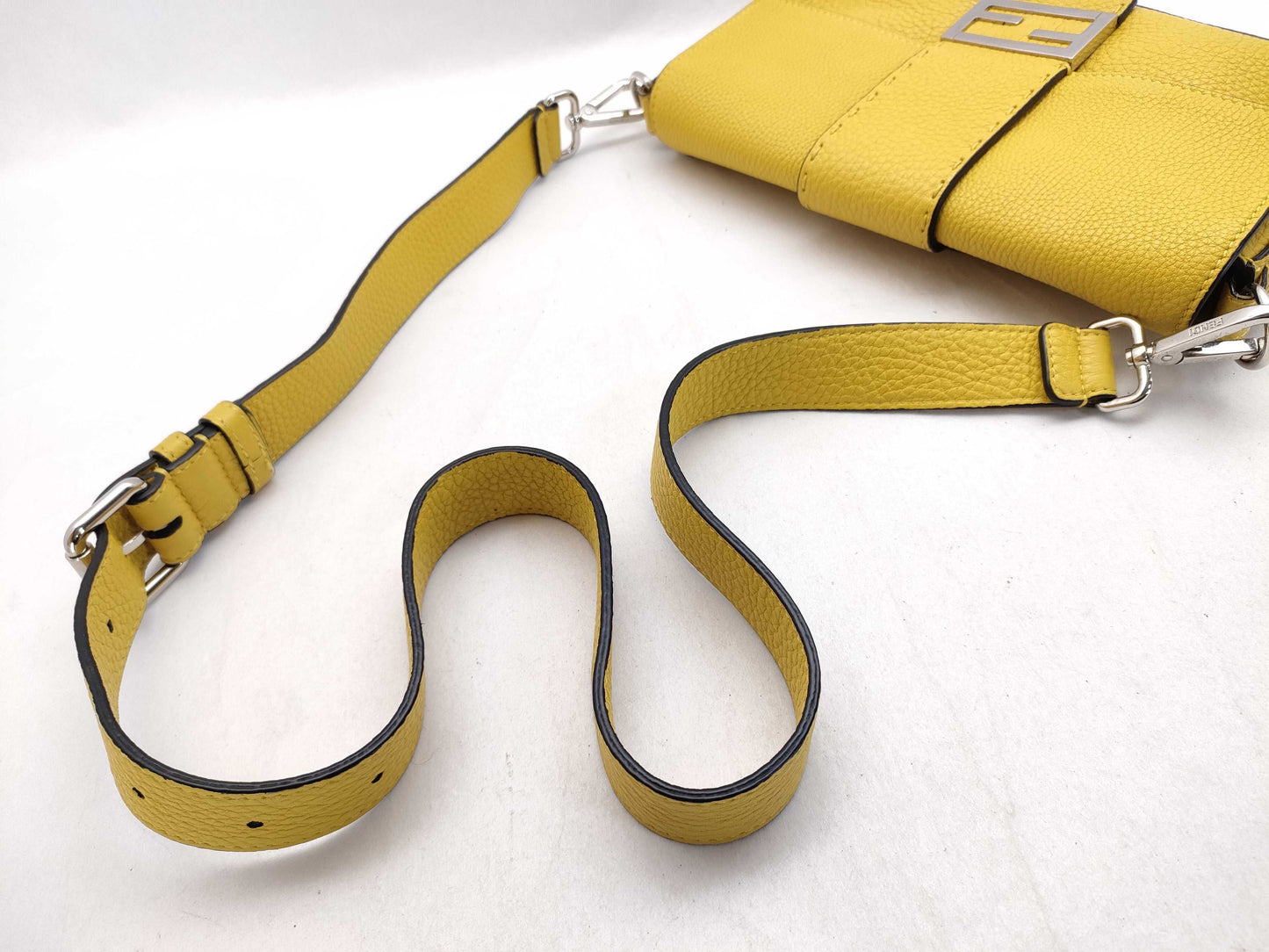 FENDI Yellow Shoulder Bag