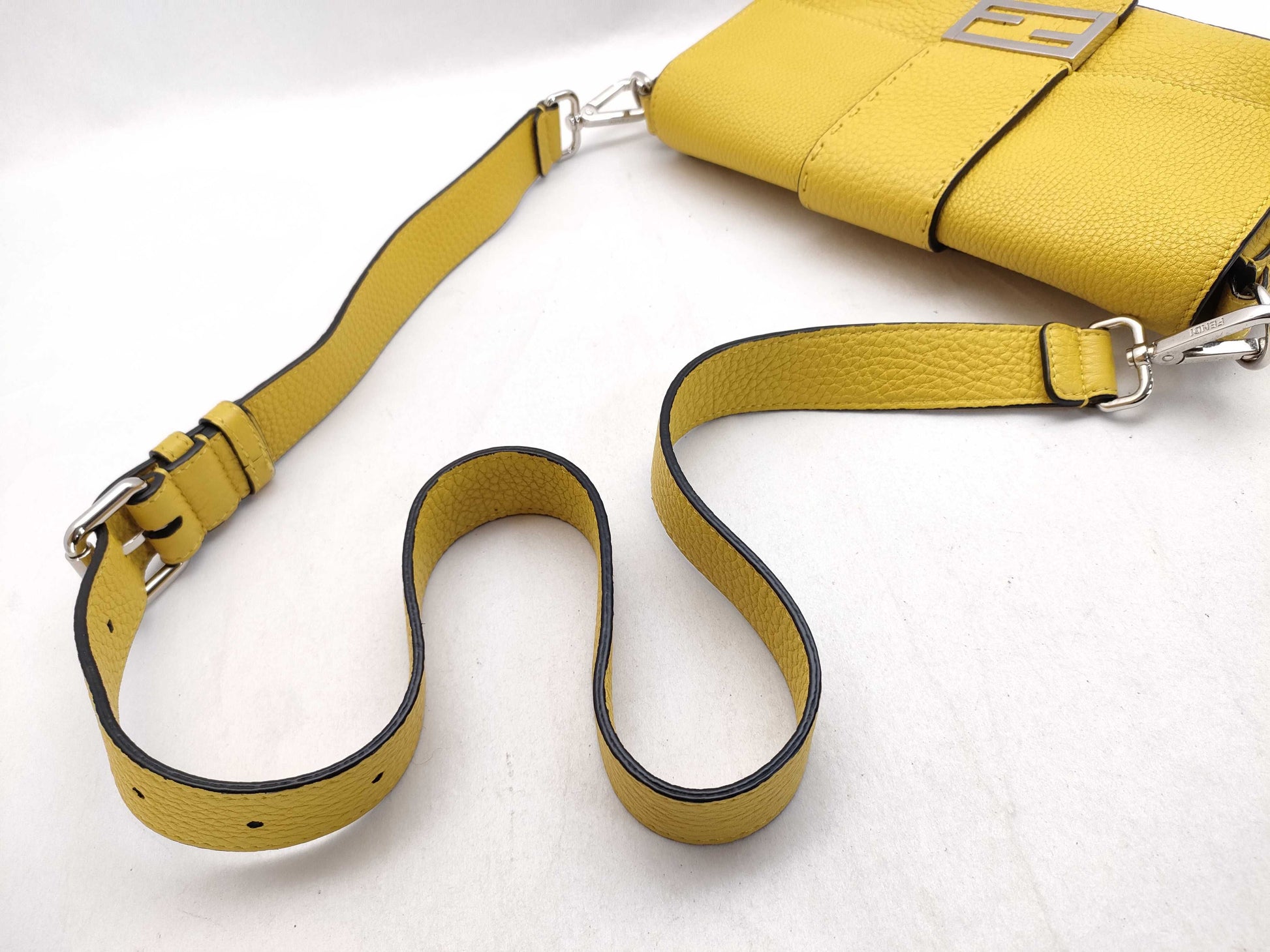 FENDI Yellow Shoulder Bag