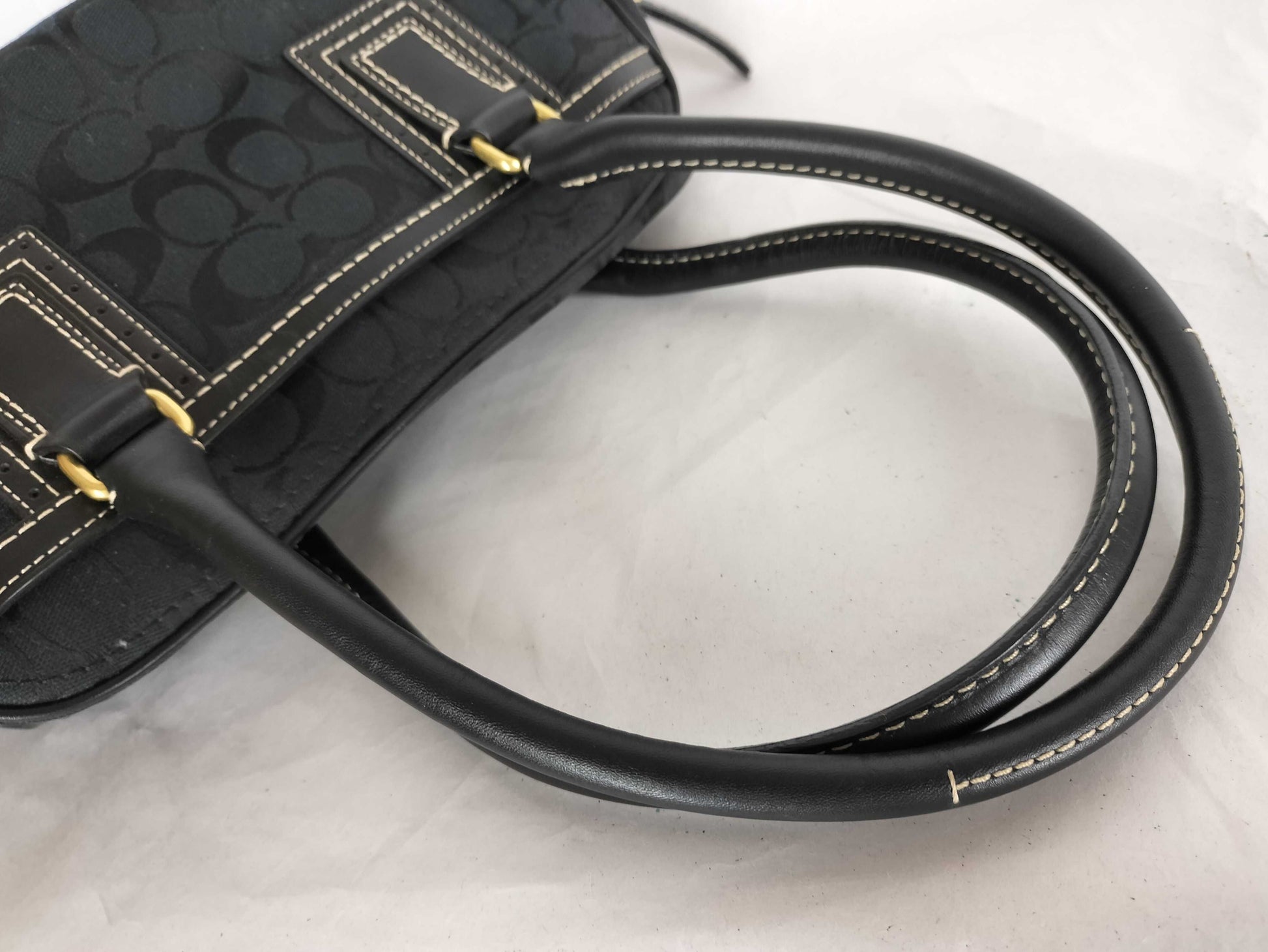 COACH Signature Coach Signature Handbag Black Handbag