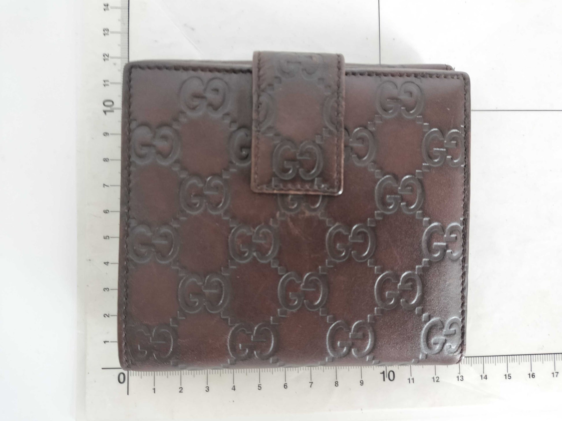GUCCI Guccissima Guccissima Bifold Wallet