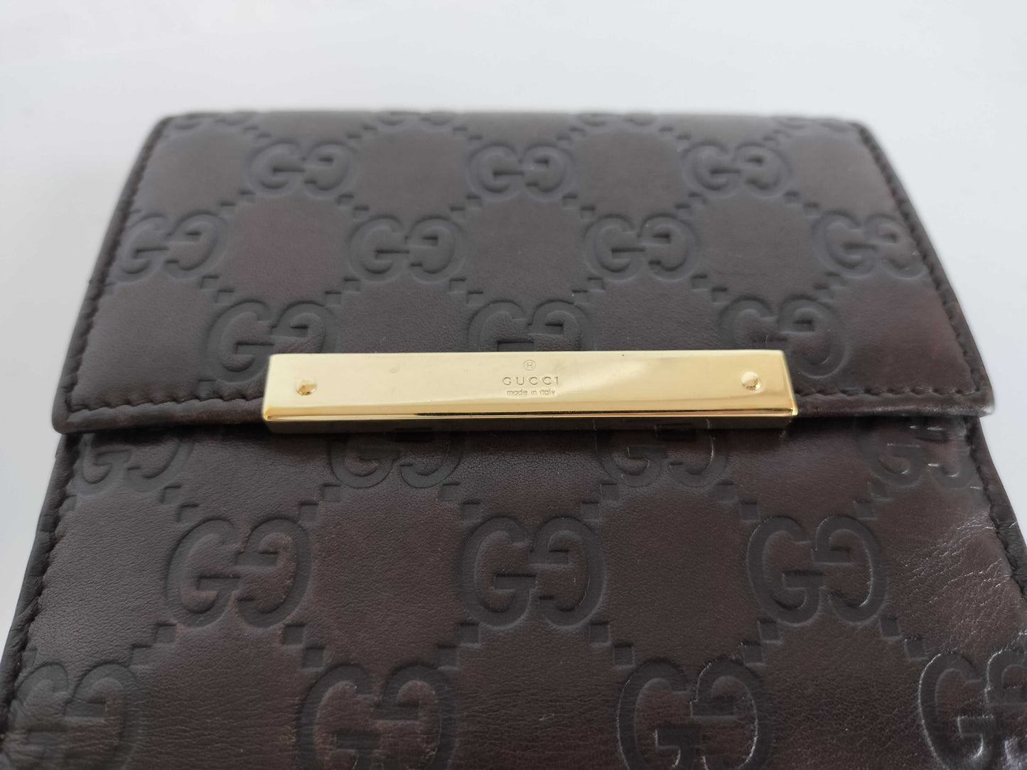 GUCCI Guccissima Guccissima Bifold Wallet