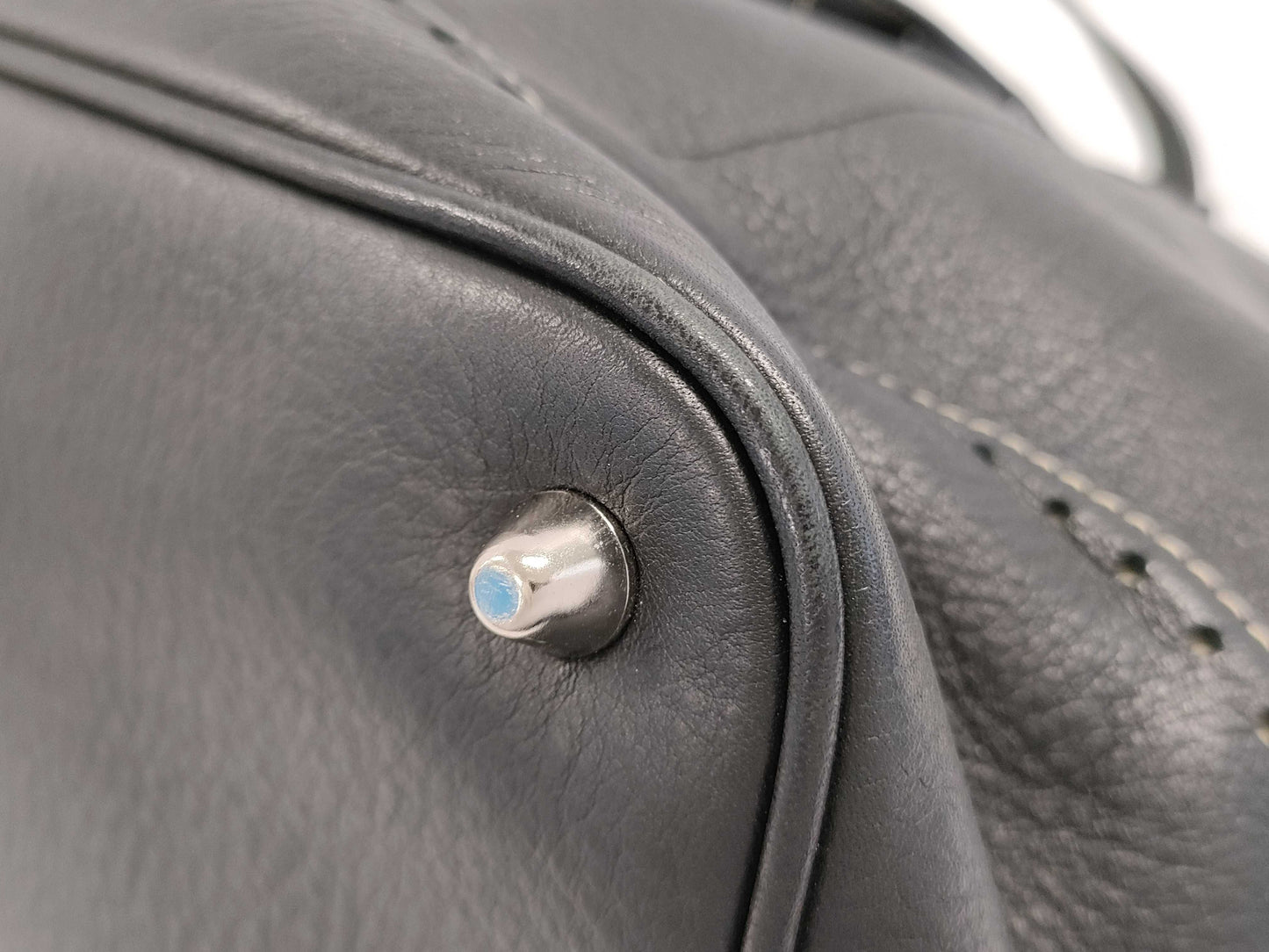 COACH Leather Handbag Black Handbag