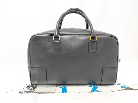 LOEWE Anagram Amazona 28 Handbag Black