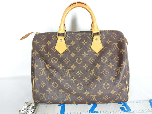LOUIS VUITTON Monogram Speedy 35 Boston Bag