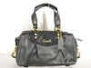 COACH Leather 2-Way Shoulder Bag, Black, Handbag