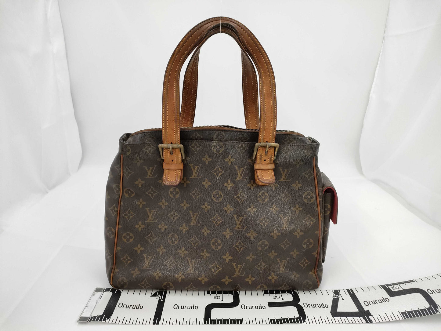LOUIS VUITTON Vuitton Monogram Myrti Plissite Handbag