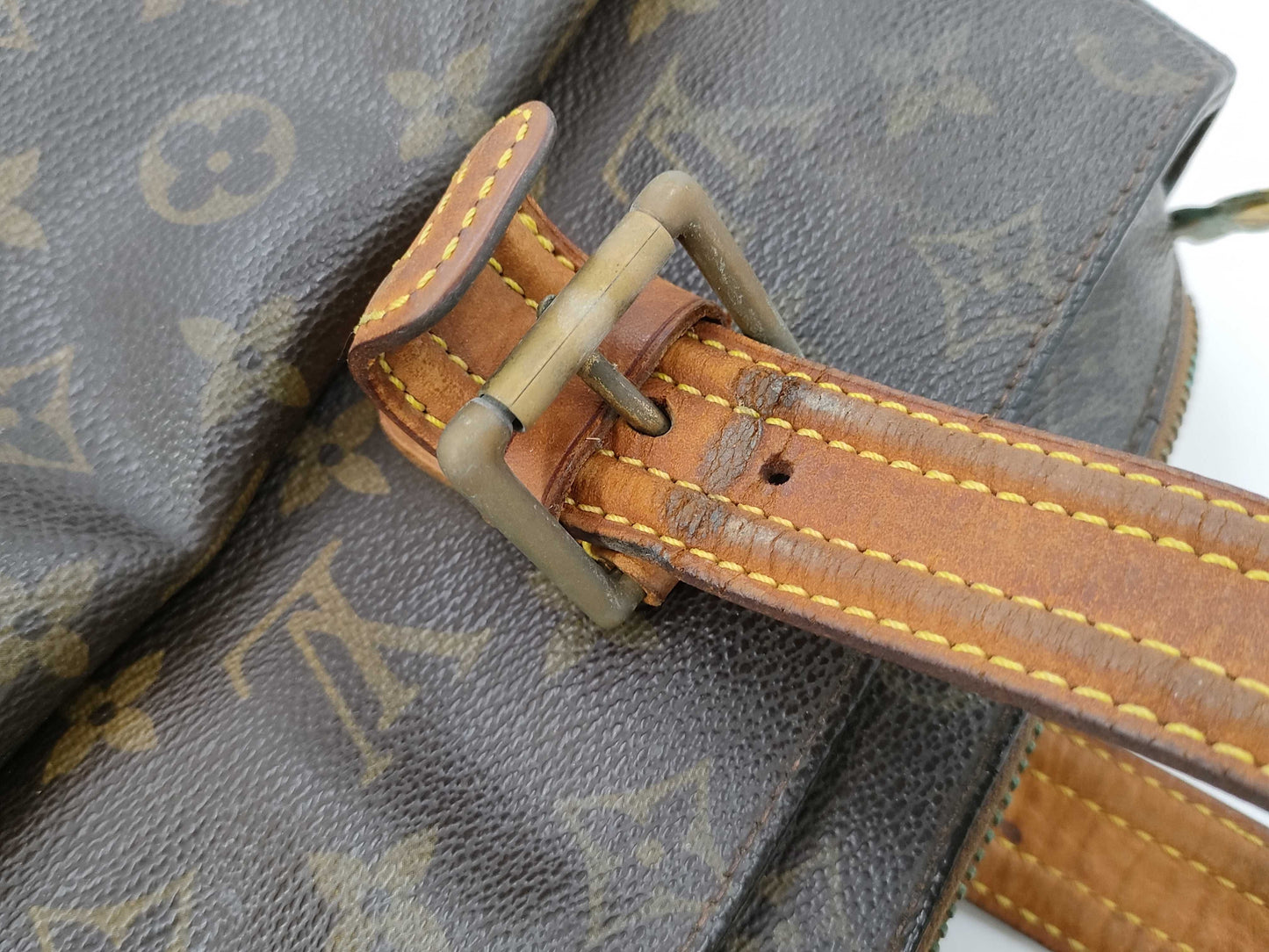 LOUIS VUITTON Vuitton Monogram Myrti Plissite Handbag