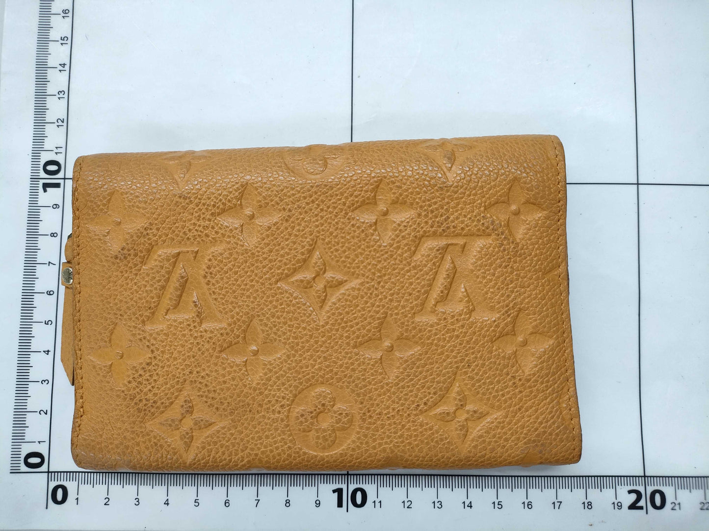 LOUIS VUITTON Vuitton Monogram Unplanted Wallet Yellow Wallet