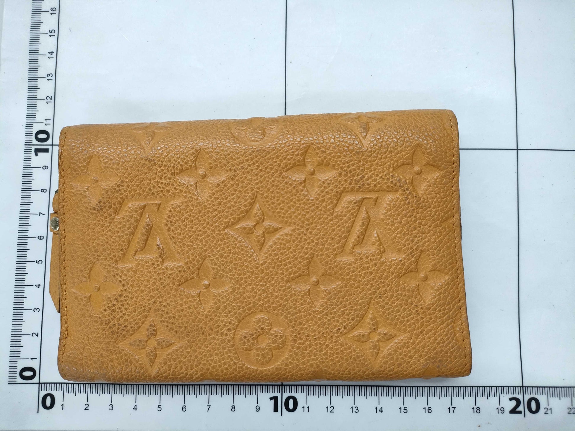 LOUIS VUITTON Vuitton Monogram Unplanted Wallet Yellow Wallet