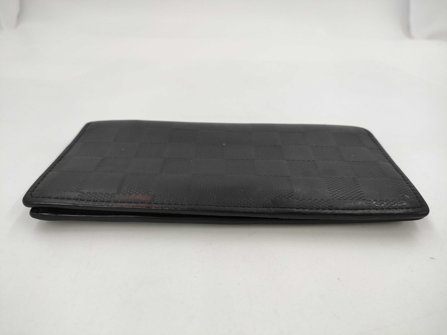 LOUIS VUITTON Vuitton Damier Wallet Black Wallet