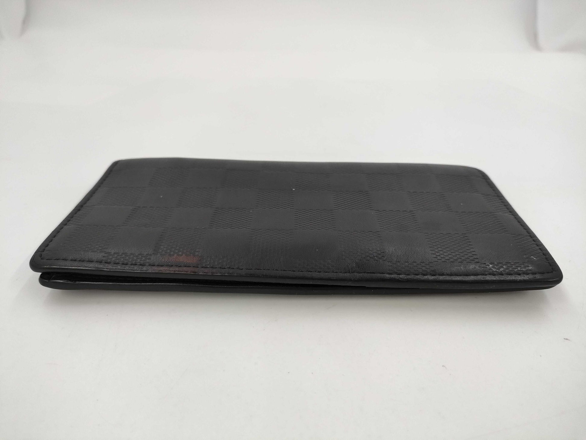 LOUIS VUITTON Vuitton Damier Wallet Black Wallet