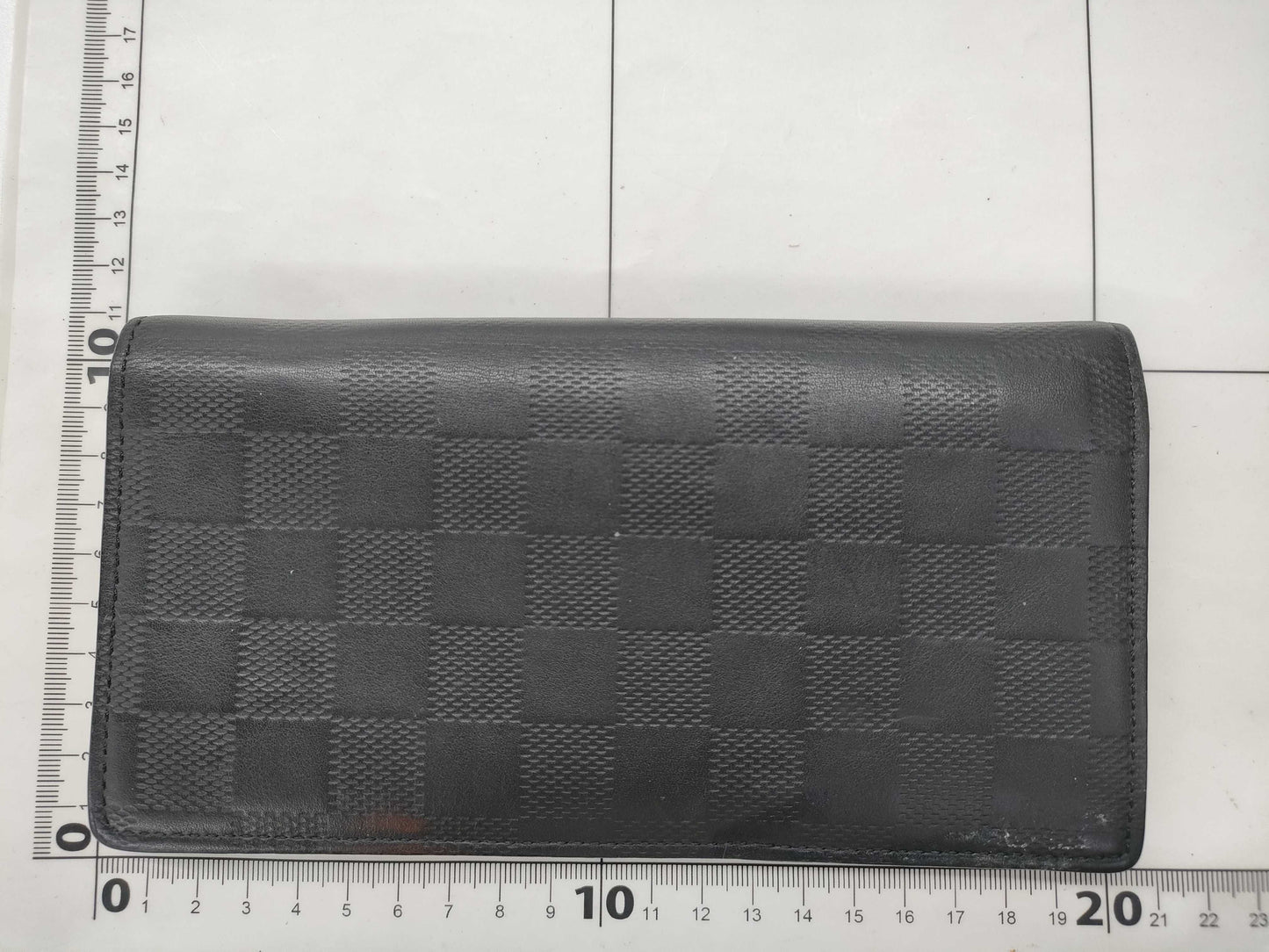 LOUIS VUITTON Vuitton Damier Wallet Black Wallet