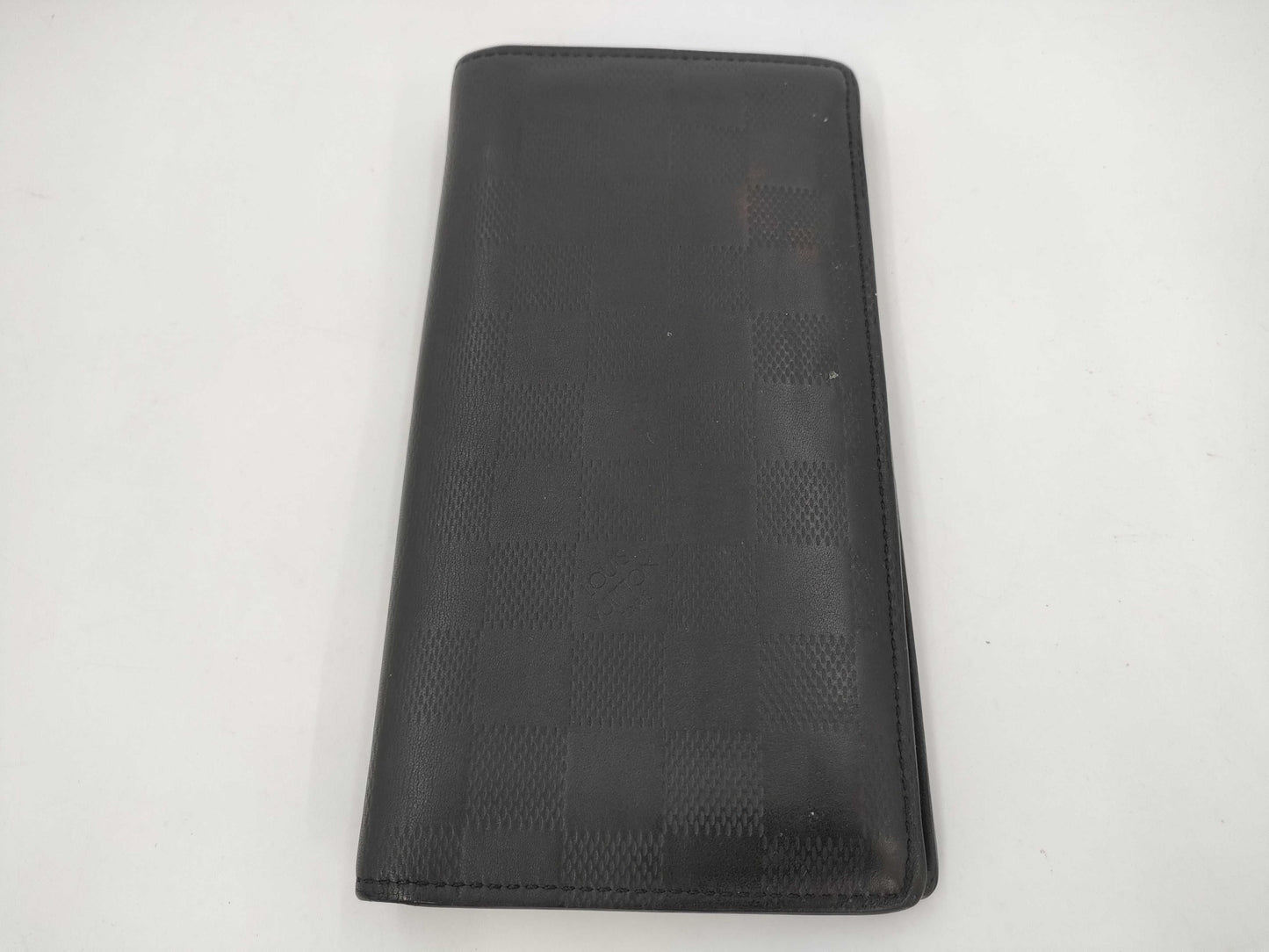 LOUIS VUITTON Vuitton Damier Wallet Black Wallet