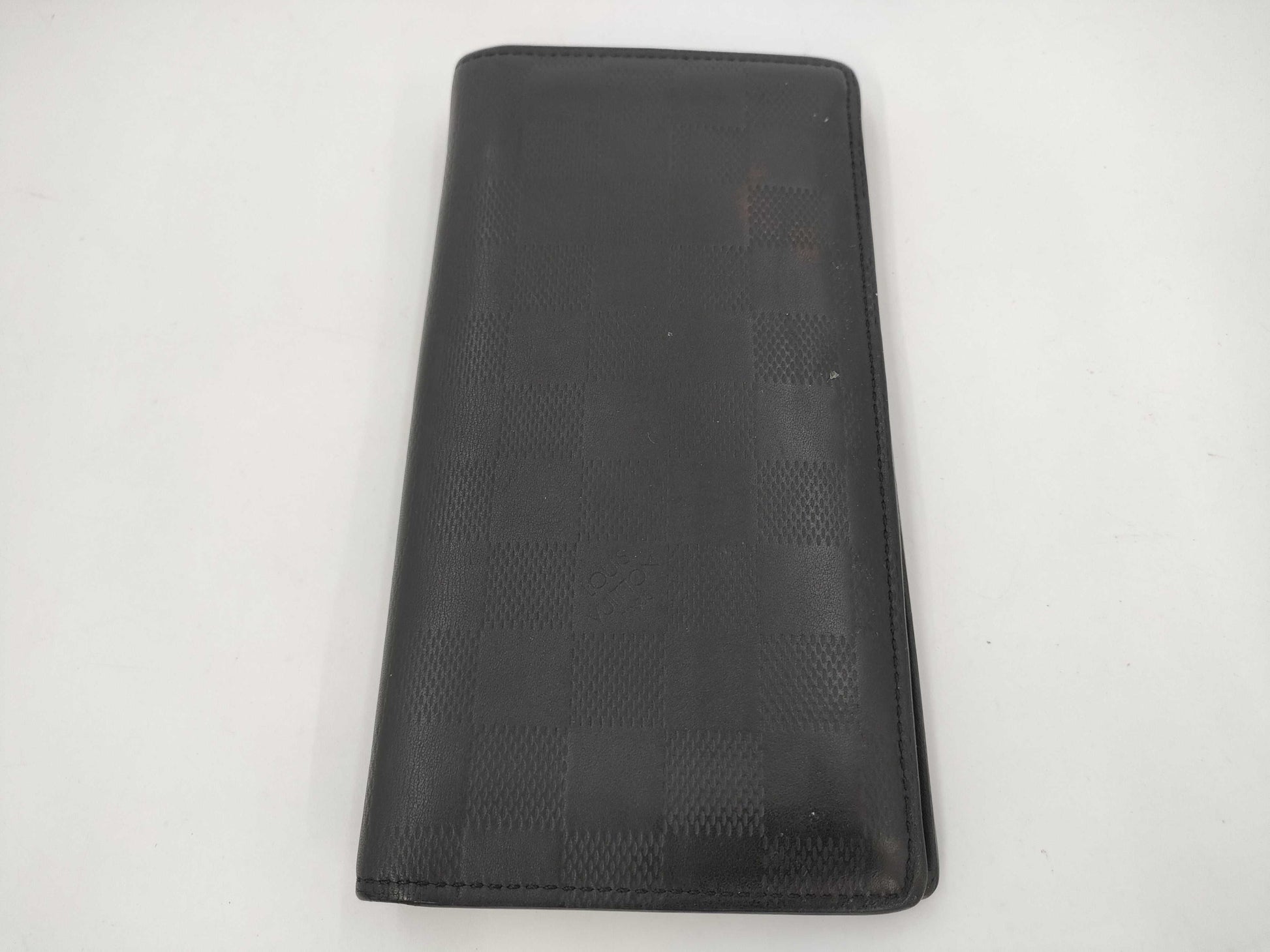 LOUIS VUITTON Vuitton Damier Wallet Black Wallet