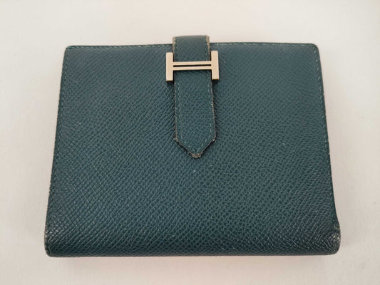 HERMES Bearn Hermes Bearn D engraved wallet