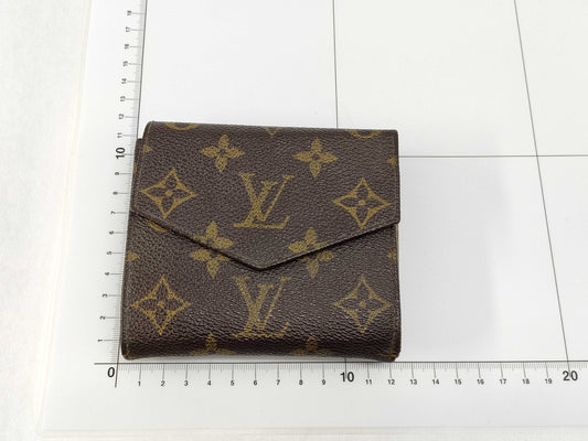 LOUIS VUITTON Monogram Louis Vuitton Monogram Folding Wallet