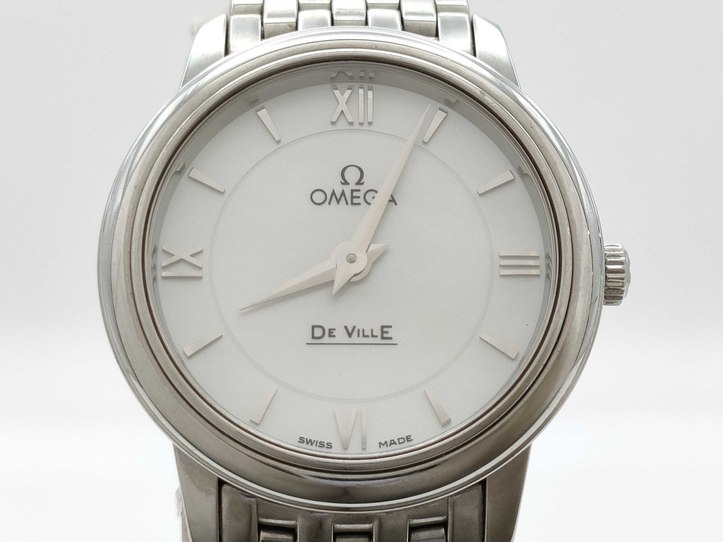 OMEGA Devil 424.10.24.60.05.001 91640823 Quartz Shell Dial Women's Watch
