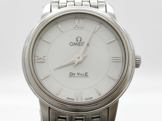 OMEGA Devil 424.10.24.60.05.001 91640823 Quartz Shell Dial Women's Watch
