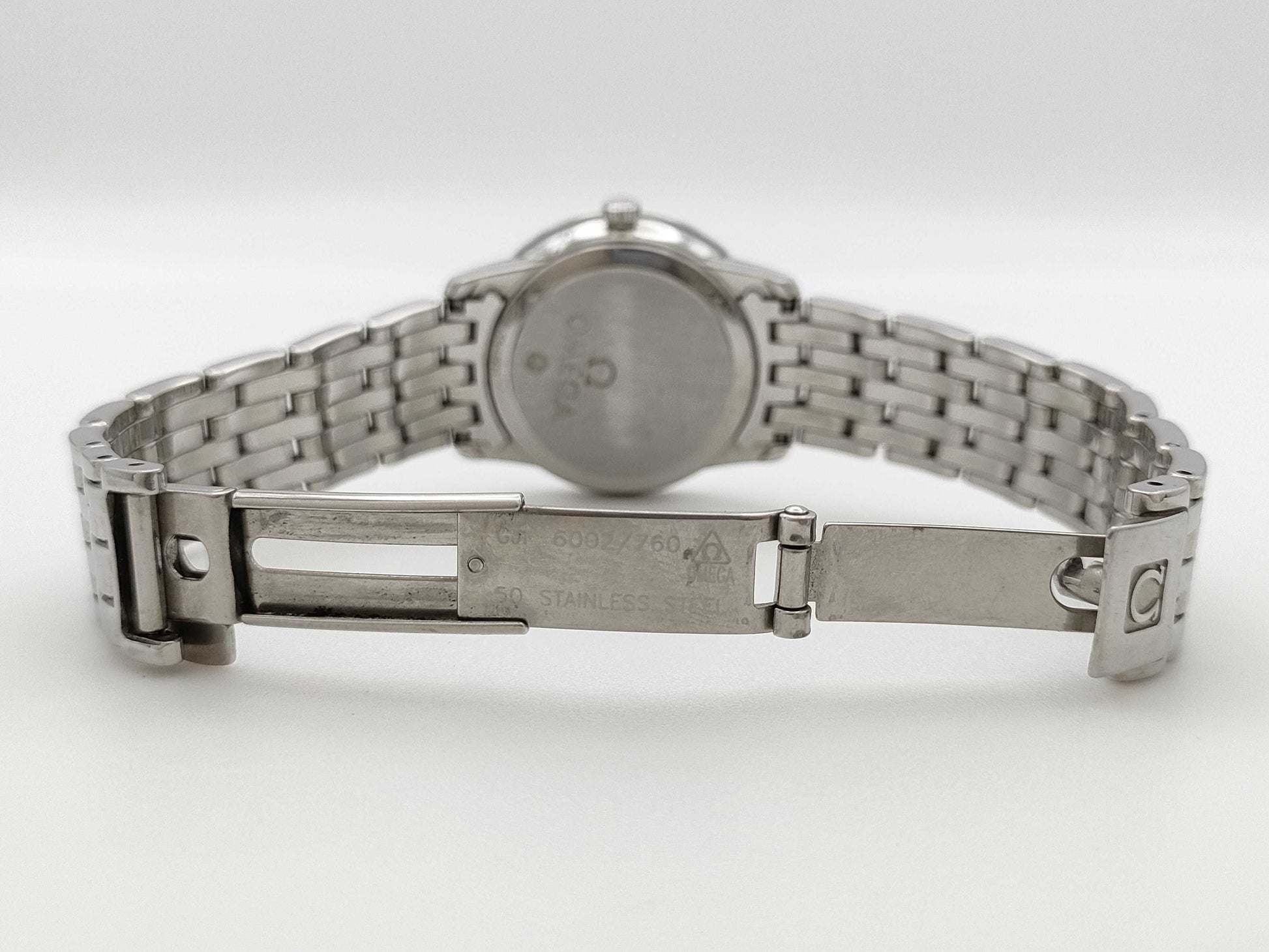 OMEGA Devil 424.10.24.60.05.001 91640823 Quartz Shell Dial Women's Watch