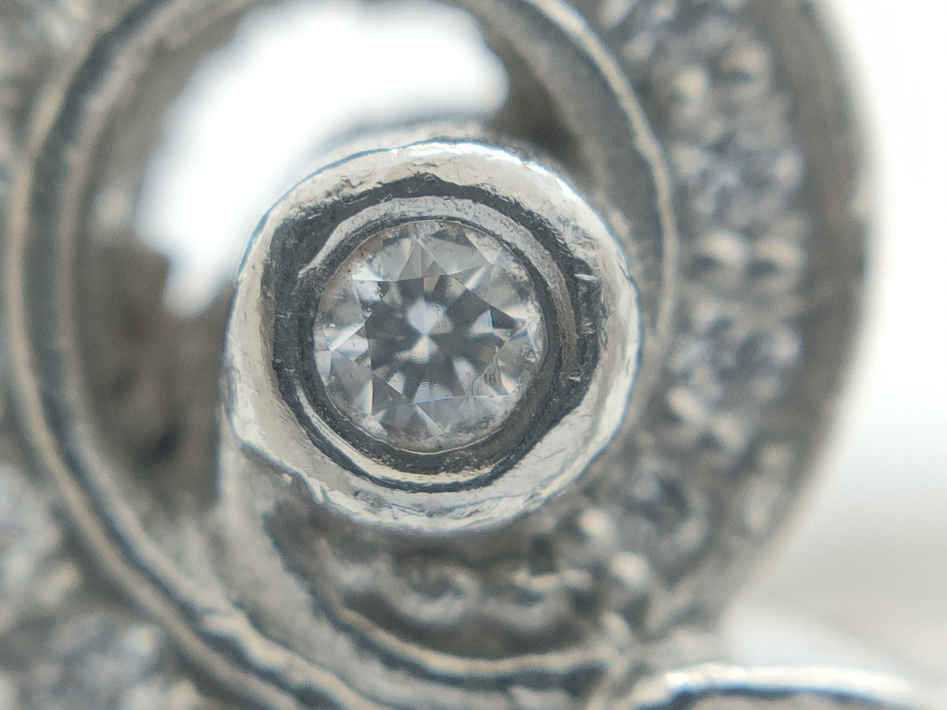 Tiffany&Co. Fleur Diamond PT950 5.2g Ring