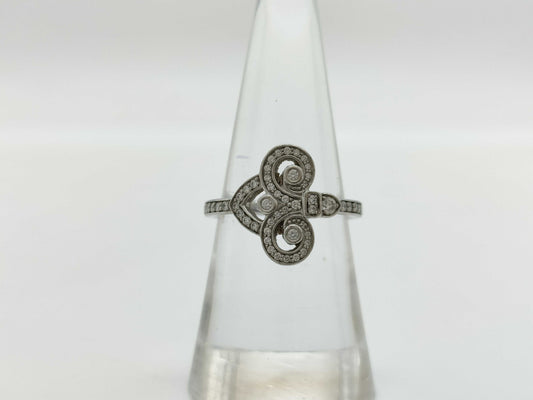 Tiffany&Co. Fleur Diamond PT950 5.2g Ring