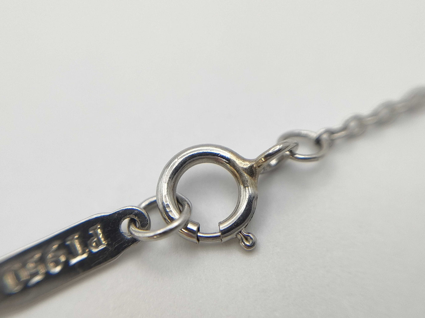 Tiffany & Co. Victoria 4PD PT950 2.3g Necklace