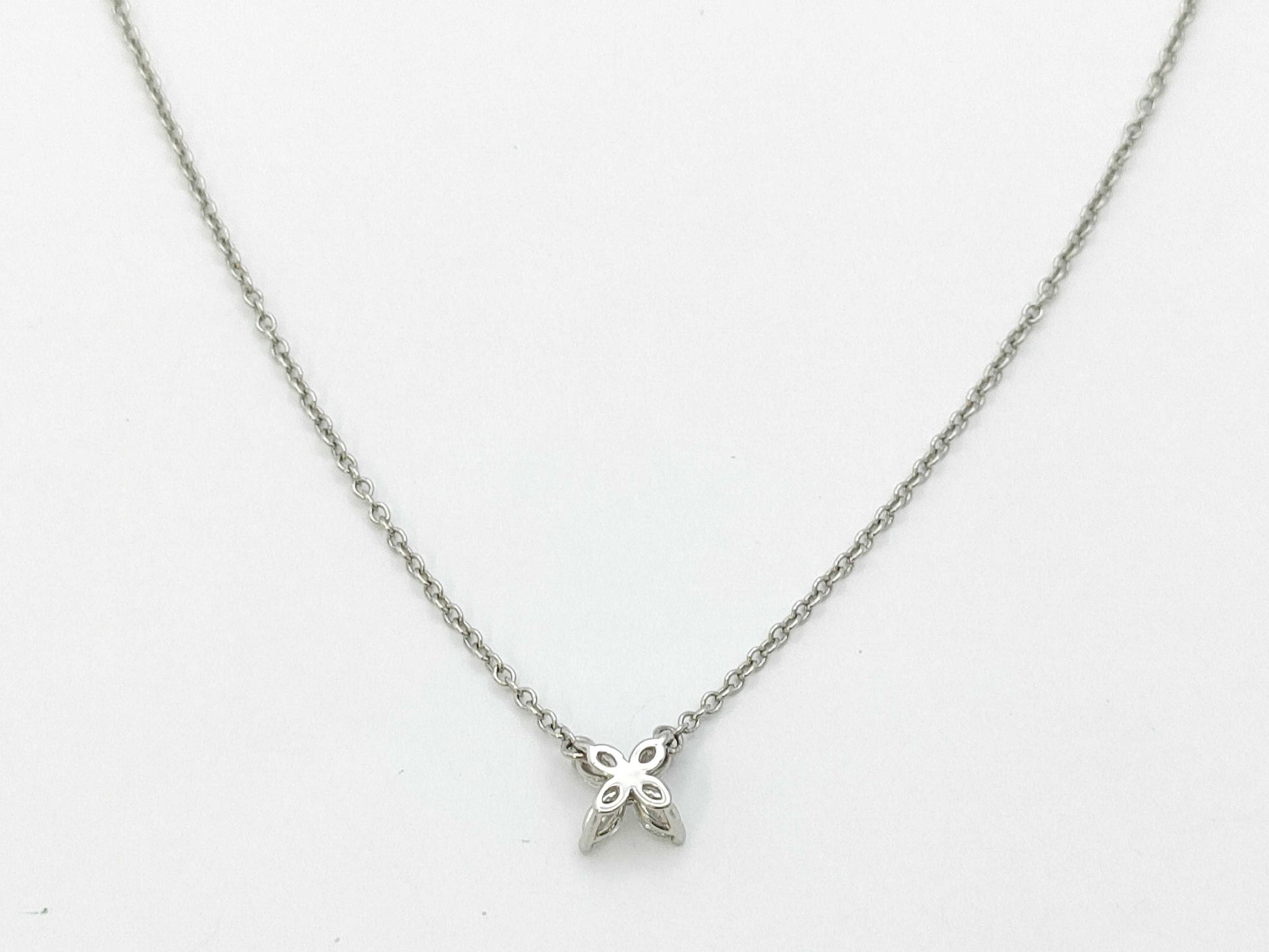 Tiffany & Co. Victoria 4PD PT950 2.3g Necklace