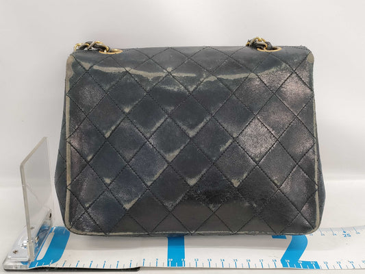 CHANEL Mini Matelasse Chain Shoulder Bag