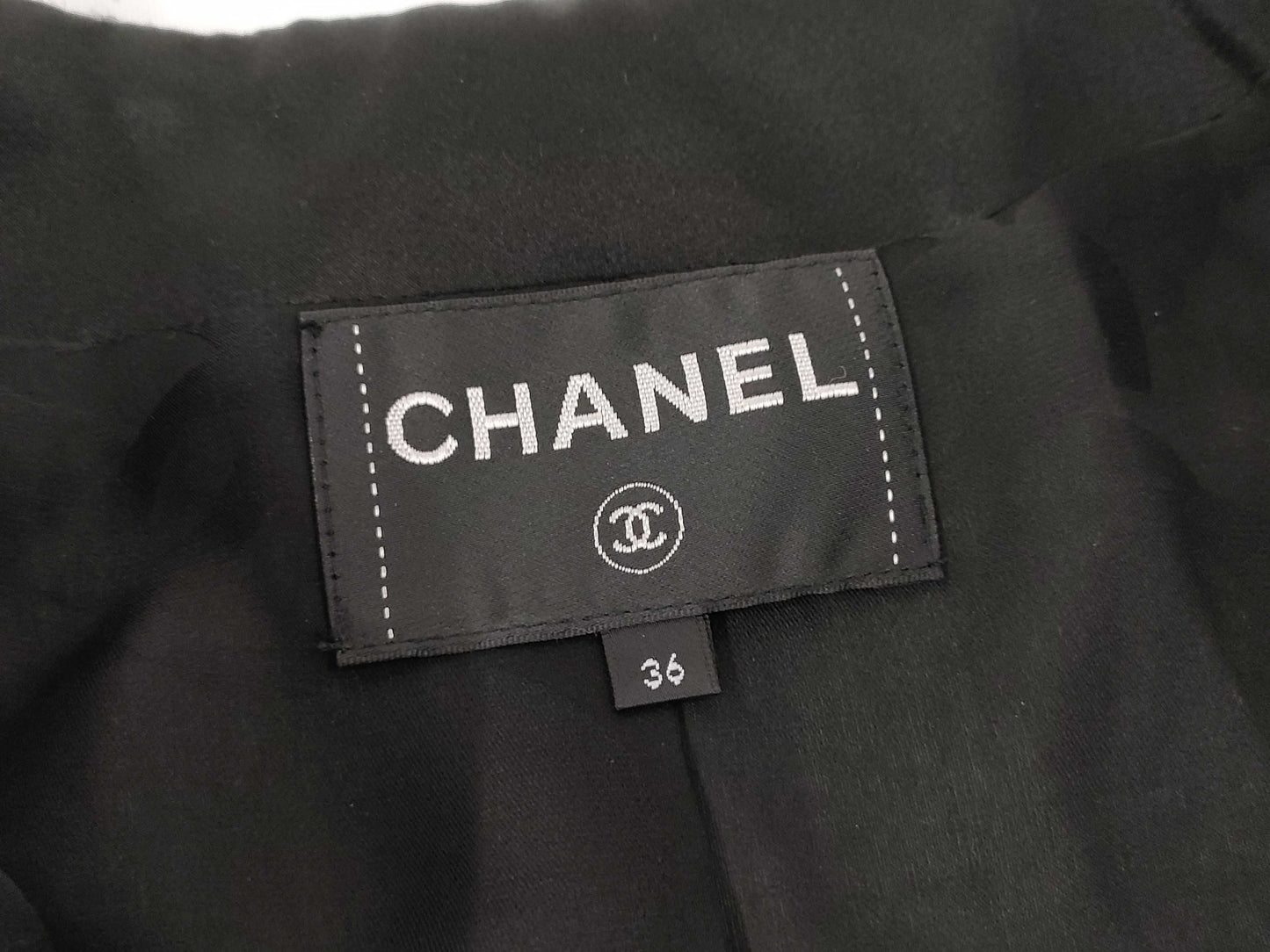 CHANEL Sequin Tweed 36 Jacket